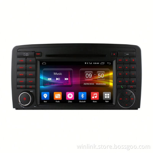 Ownice C500 Quad core 2G ram car audio player for Benz R Class R320 R350 R500 support SWC TV TPMS DVR built in 4G LTE BT